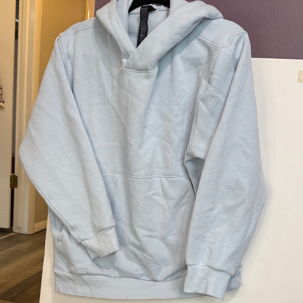 lululemon Light Blue Men's Steady State Pullover Hoodie